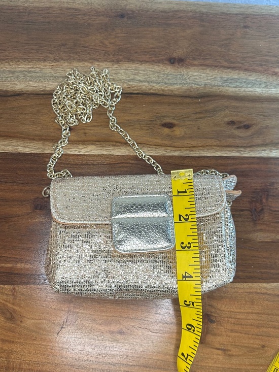 Lord & Taylor Vintage Gold Mesh Evening Bag - Picture 10 of 10
